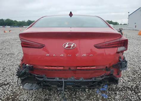 2020 Hyundai Elantra Sel from USA, damaged, VIN 5NPD84LF7LH508877